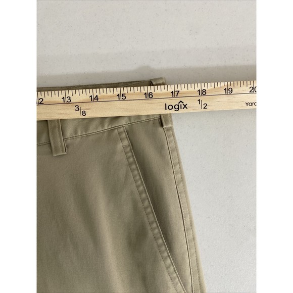 Nike Dri Fit Pants 32x30 (34x29) Mens Golf Performance Stretch Lightweight Beige - Picture 10 of 15